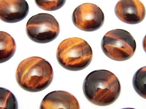 Cabochon, Tiger's Eye Gemstone Beads