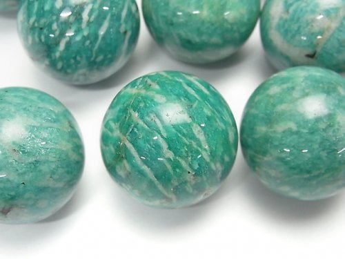 Amazonite, Round Gemstone Beads