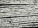 High Quality!  1strand $15.99! Howlite Magnesite  Cube Shape 4x4x4mm 1strand beads (aprx.15inch/38cm)