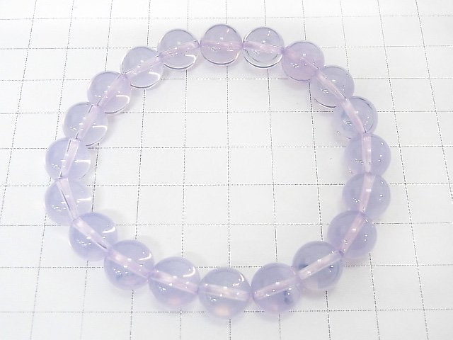 [Video] [One of a kind] Brazil High Quality Scorolite AAA Round 9.5mm Bracelet NO.267