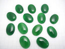 Green Onyx AAA Oval Cabochon 30x22mm 1pc