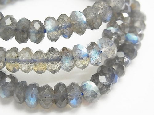 Accessories, Bracelet, Labradorite, Roundel Gemstone Beads