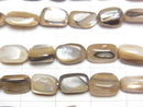 [Video]Abalone Shell Nugget 1strand beads (aprx.15inch/37cm)