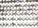 [Video]Abalone Shell Cross 8x8x3mm 1/4 or 1strand beads (aprx.15inch/37cm)