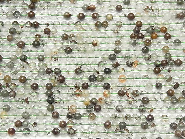 [Video] Garden Quartz AA++ Round 4mm 1strand beads (aprx.15inch / 37cm)