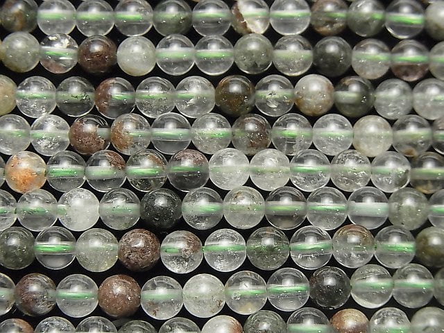 [Video] Garden Quartz AA++ Round 6mm 1strand beads (aprx.15inch / 37cm)
