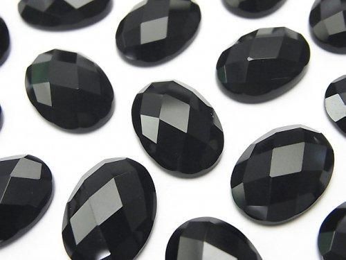 縞瑪瑙橢圓形刻面凸圓形寶石 18x13mm 3顆 $4.79！