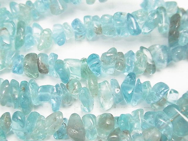 [Video] Madagascar Apatite AA++ Chips (Small Nugget ) 1strand beads (aprx.33inch/82cm)