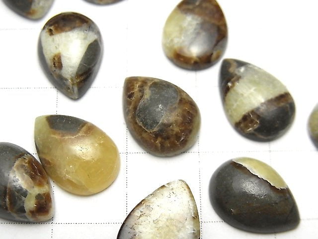 [Video] Sceptrian Pear shape Cabochon 14x10mm 3pcs