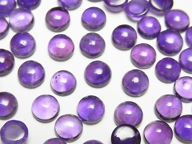 Amethyst, Cabochon Gemstone Beads