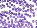 High Quality Zambia Amethyst AAA Round Cabochon 4x4mm 10pcs