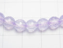 [Video] [One of a kind] High Quality Scorolite AAA 128Faceted Round 6mm Bracelet   NO.27