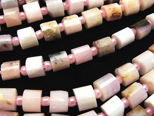 Opal, Tube Gemstone Beads