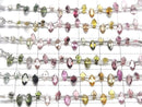 [Video] High Quality Multi color Tourmaline AAA Marquise Faceted 6x3mm half or 1strand (18pcs )