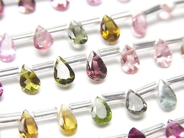 Pear Shape, Tourmaline Gemstone Beads