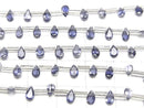 [Video] High Quality Iolite AAA Pear Shape Faceted 5x3mm 1strand (18pcs)