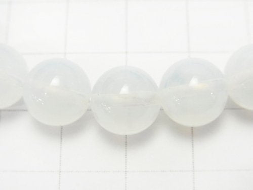[Video] [One of a kind] High Quality Moonlight Quartz AAA Round 9.5mm Bracelet NO.86