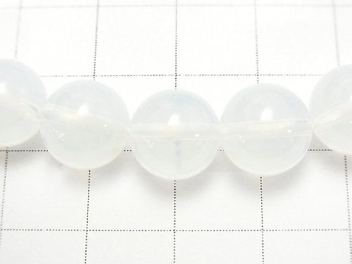 [Video] [One of a kind] High Quality Moonlight Quartz AAA Round 10mm Bracelet NO.88