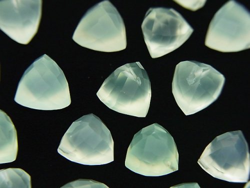Chalcedony, Triangle Gemstone Beads