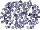 [Video]High Quality Iolite AAA Loose stone Square Faceted 4x4mm 5pcs