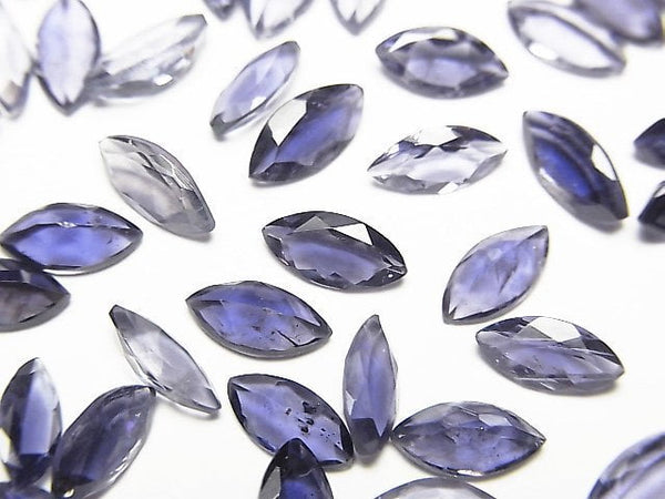 Iolite, Marquise, Undrilled Gemstone Beads