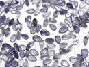 [Video] High Quality Iolite AAA Undrilled Pear shape Faceted 5x3mm 10pcs