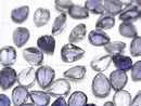 [Video]High Quality Iolite AAA Loose stone Pear shape Faceted 5x4mm 5pcs