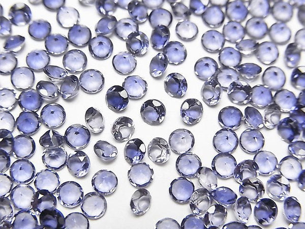 Iolite, Undrilled (No Hole) Gemstone Beads