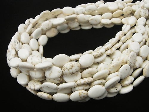 1strand $4.79! Magnesite  Oval 14x10x4mm 1strand beads (aprx.15inch/38cm)