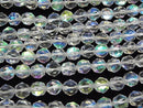 [Video]High Quality! 1strand $11.79! Luna Flash Star Faceted Round 10mm 1strand beads (aprx.15inch / 36cm)