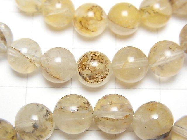 [Video] Dendrite Quartz AA++ Round 8mm Bracelet