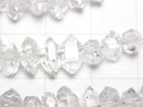 [Video] NY Herkimer Diamond AAA Rough Rock [XL size] 1 strand beads (aprx. 6 inch / 15 cm)
