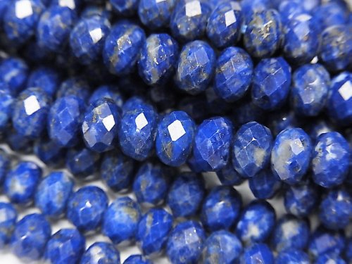 Lapis lazuli, Roundel Gemstone Beads