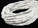 1strand $6.79! Howlite Magnesite  Cube 4x4x4mm 1strand beads (aprx.15inch/37cm)