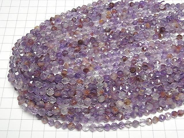[Video] Garden Amethyst AAA - 20 Faceted Round 6mm 1-strand beads (approx. 15 inch/36 cm)