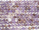 [Video]Cacoxenite in Amethyst AA++ 20Faceted Round 10mm half or 1strand beads (aprx.14inch/35cm)