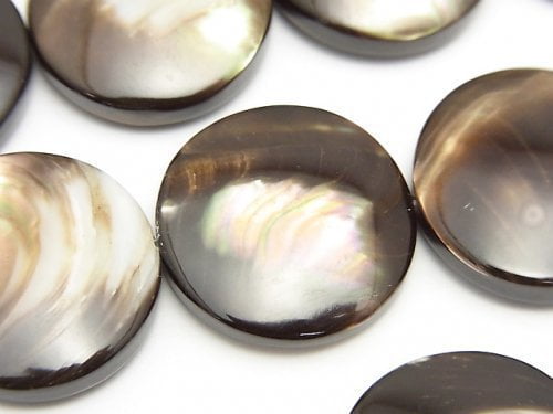 Coin, Mother of Pearl (Shell Beads) Pearl & Shell Beads