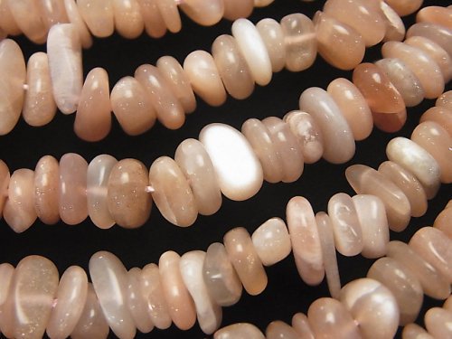 Chips, Moonstone Gemstone Beads