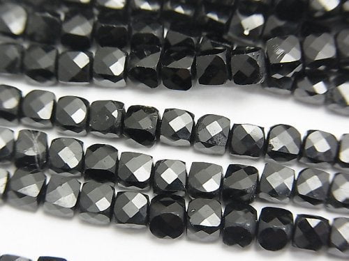 Cube, Tourmaline Gemstone Beads