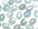 [Video] Namibia Aquamarine AAA- Oval Cabochon 8x6mm 2pcs