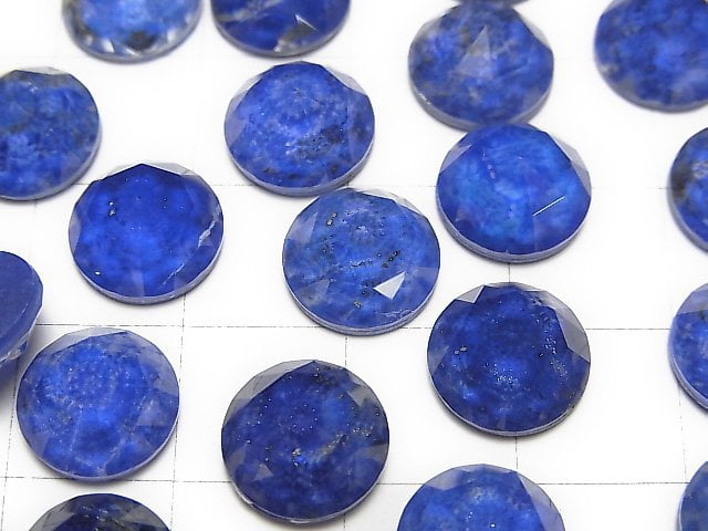 [Video] Lapislazuli x Crystal AAA Round Rose Cut 10x10mm 3pcs