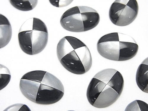 Cabochon, Mother of Pearl (Shell Beads) Pearl & Shell Beads