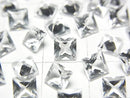 [Video] High Quality White Topaz AAA Loose stone Princess Cut 5x5mm 5pcs
