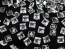 [Video] High Quality White Topaz AAA Loose stone Princess Cut 5x5mm 5pcs