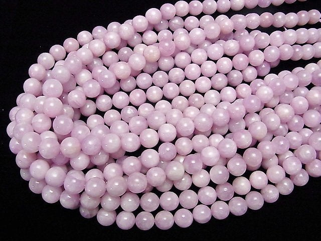Nigeria Kunzite AA ++ Round 10mm 1/4 or 1strand beads (aprx.15inch / 36cm)