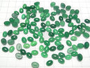 Green Onyx AAA Oval Cabochon 8x6mm 10pcs