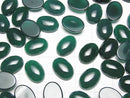 [Video] Green Onyx AAA Oval Cabochon 14x10mm 3pcs