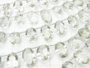[Video] High Quality Green Amethyst AAA Oval Faceted 1strand beads (aprx.6inch / 16cm)