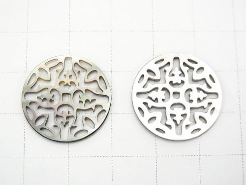 [Video] High Quality Black Shell Watermark Coin 20x20x1.5mm 1pc