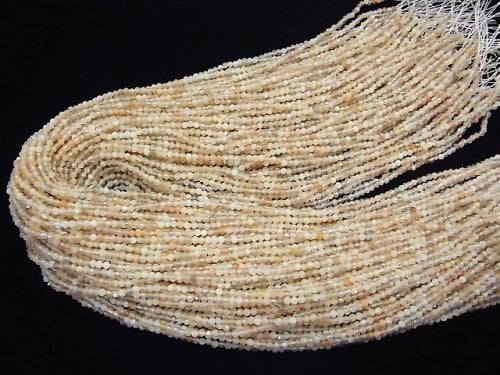 High Quality! 2pcs $7.79! Multicolor Moonstone AAA Faceted Round 2mm 1strand beads (aprx.15inch / 38cm)